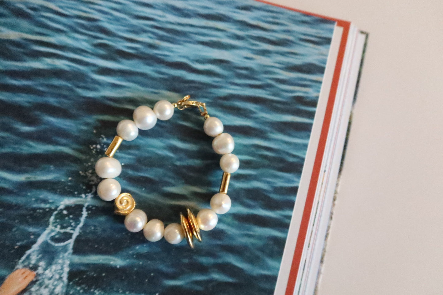 Carlynn Pearl Bracelet